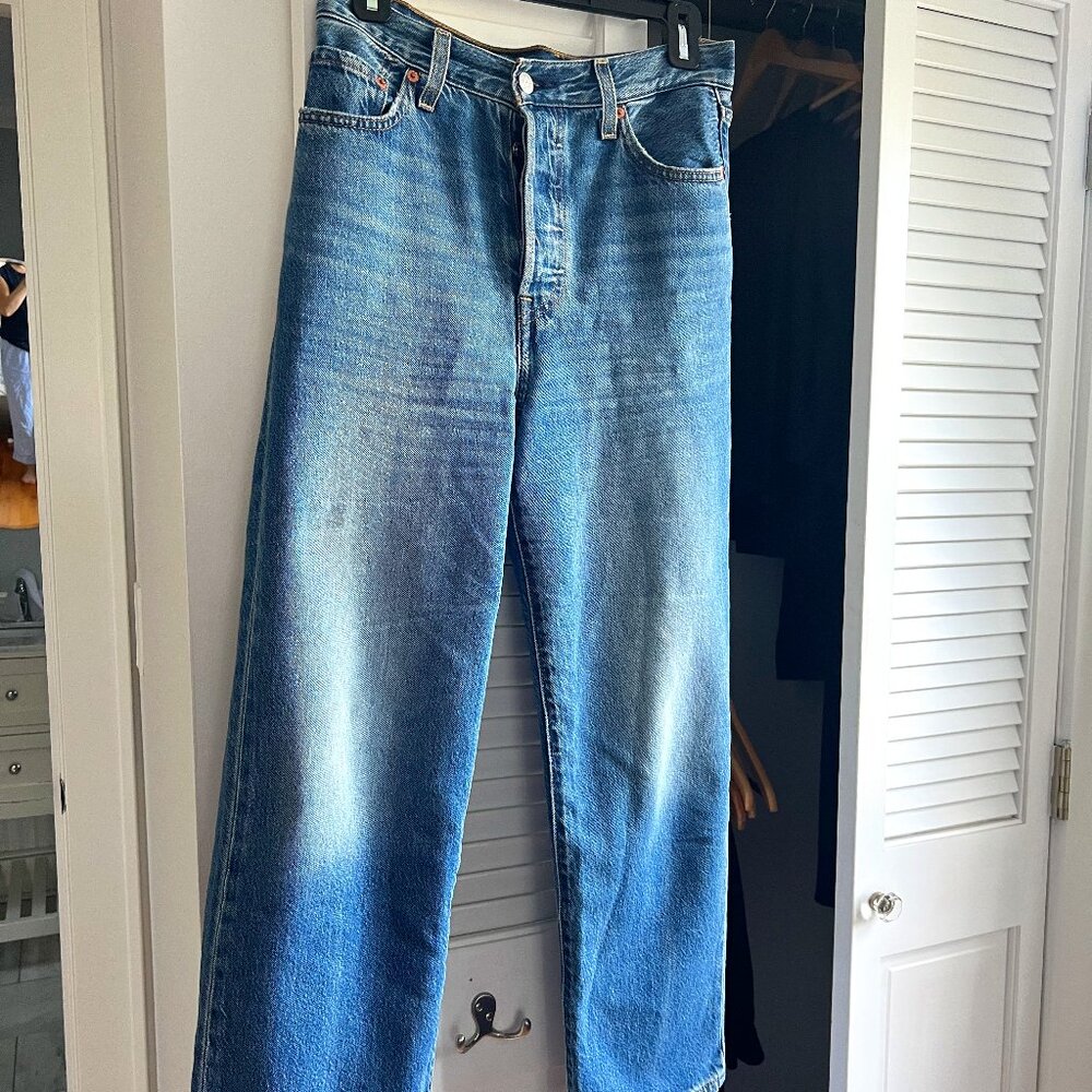 Levi's Ribcage Ankle Jeans Haight at the Ready Wash, Size 26